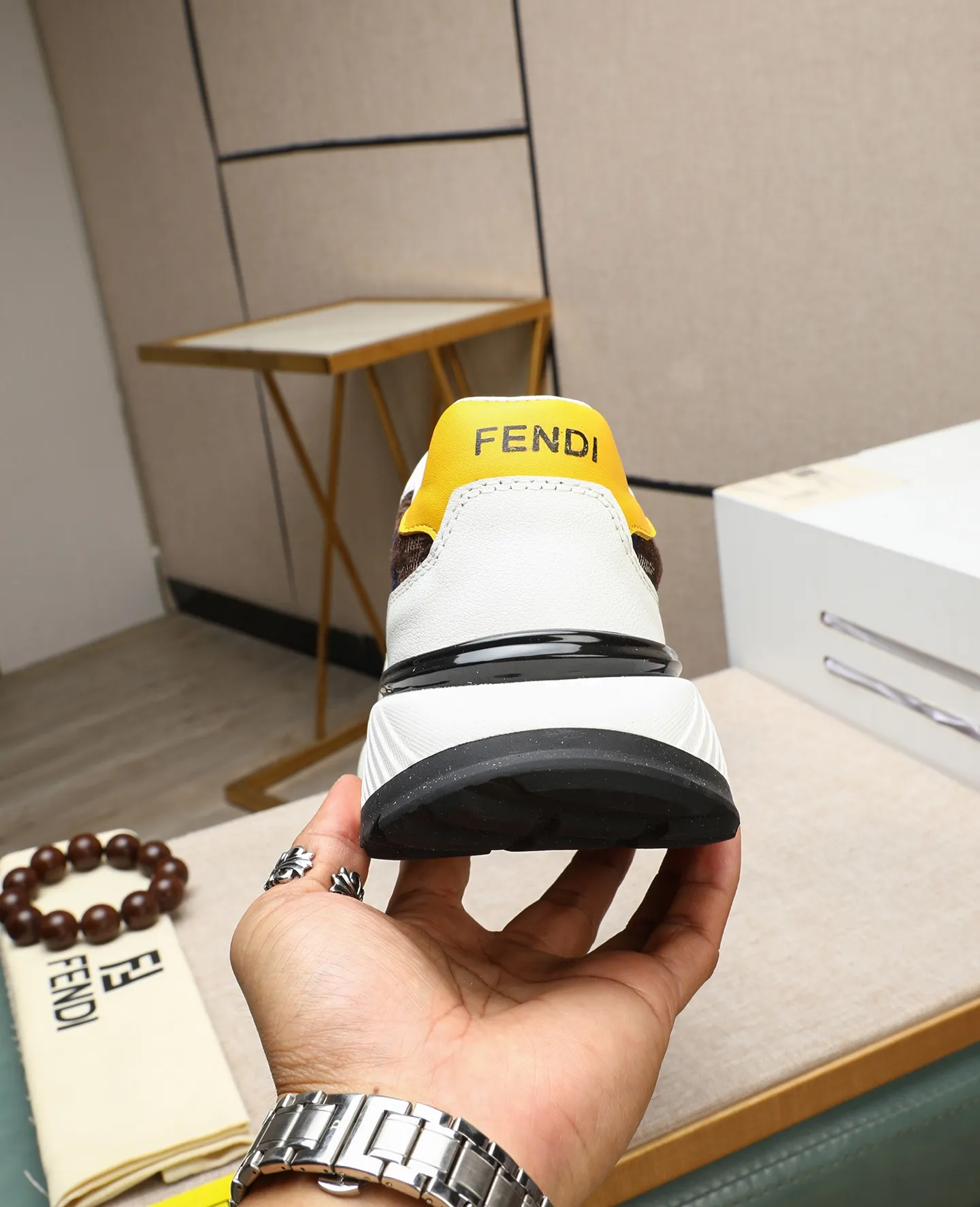 Men's shoes 💰460🕷🕷[FENDI] Fendi fashionable casual men's shoes 🇨🇳Original official website 1:1 model opening, new models are available first 💯Not high-profile but avant-garde, simple About low-key and fashionable, super versatile style 🌿 Made of original cowhide ➕ Pigskin lining 🎋 The version is comfortable on the feet, so rigorous for any small place, and the workmanship is first-class 🍍38-44 Large quantities in stock
